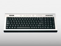 Teclado multiemdia aluminium